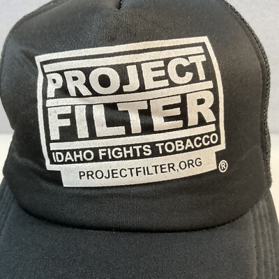 idaho tobacco project Project Filter Idaho Fights Tobacco Anti Smoking Adjustable Mesh Ballcap  Hat