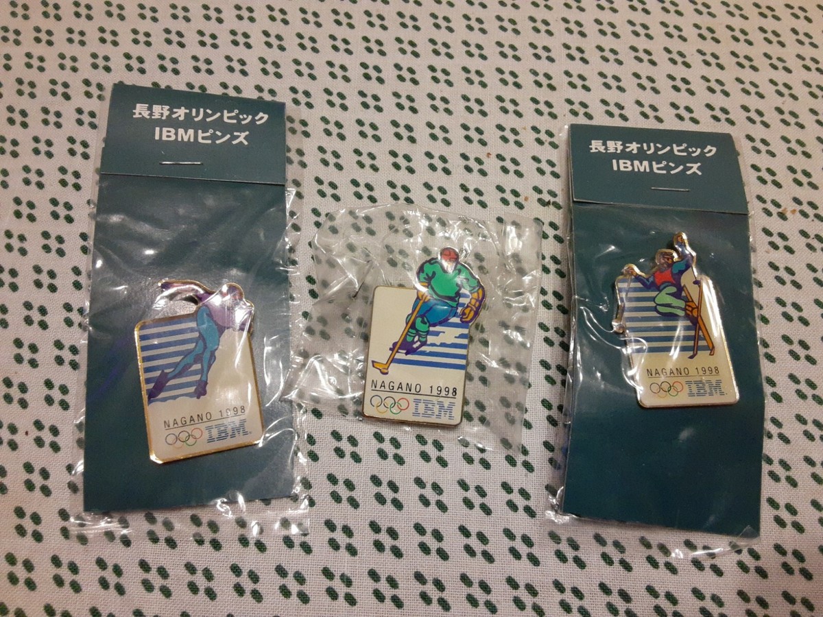 1998 Nagano IBM 3 Pin Lot | eBay