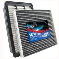 Engine & Cabin Air Filter Combo Set for Hyundai Santa Fe 2007-2009 V6 2.7L 3.3L