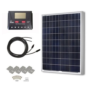 Details About Polycrystalline Solar Panel Kit Panels Energy Power System Kits Rv 12 Volt