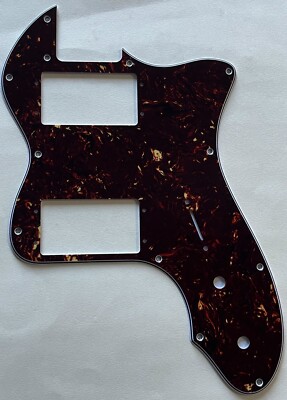 Brown Tortoise Pickguard Fit Fender '72 Thinline Telecaster Style Guitar Parts