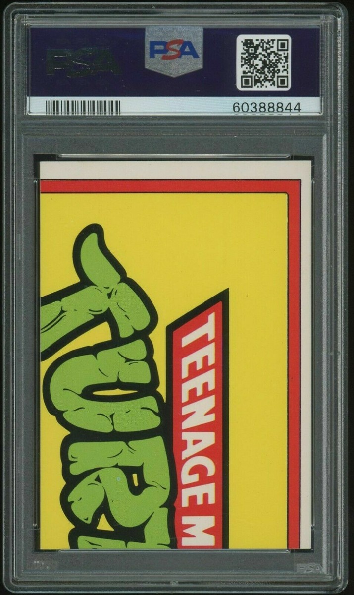1989 Topps Teenage Mutant Ninja Turtles TMNT Card RAPHAEL #1 PSA 9