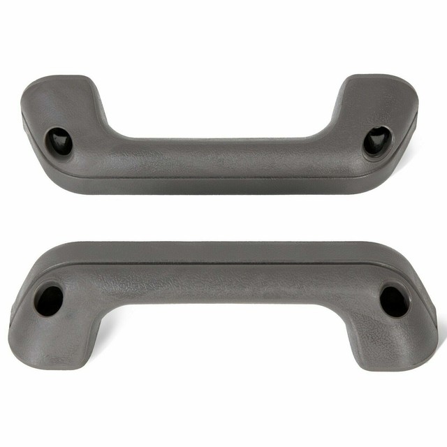 Pair Grey Armrest Door Handle Pull For Nissan Hardbody D21 Frontier 86