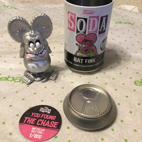 FUNKO SODA RAT FINK METALLIC CHASE LE 