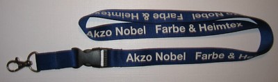 Akzo Nobel Farbe & Heimtex Schlüsselband Lanyard NEU (A31)