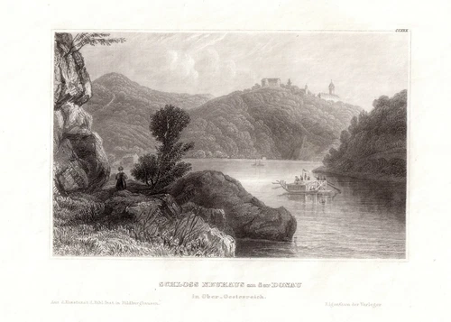 Neuhaus Castle Salzburg, Danube AUSTRIA Österreich FREEPOST