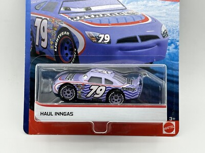 Disney Pixar Cars HAUL INNGAS #79 Dinoco 400 Blue Desert Card 2019