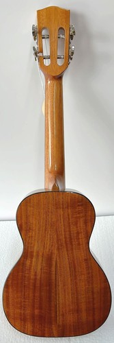 Alulu solid Acacia Koa Concert 23" Ukulele Fish inlay with a soft bag UKCFish-A - Picture 7 of 9