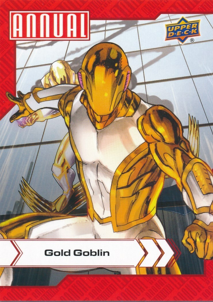 #35 GOLD GOBLIN 2022-23 2023 Upper Deck Marvel Annual SPIDER-MAN GREEN GOBLIN