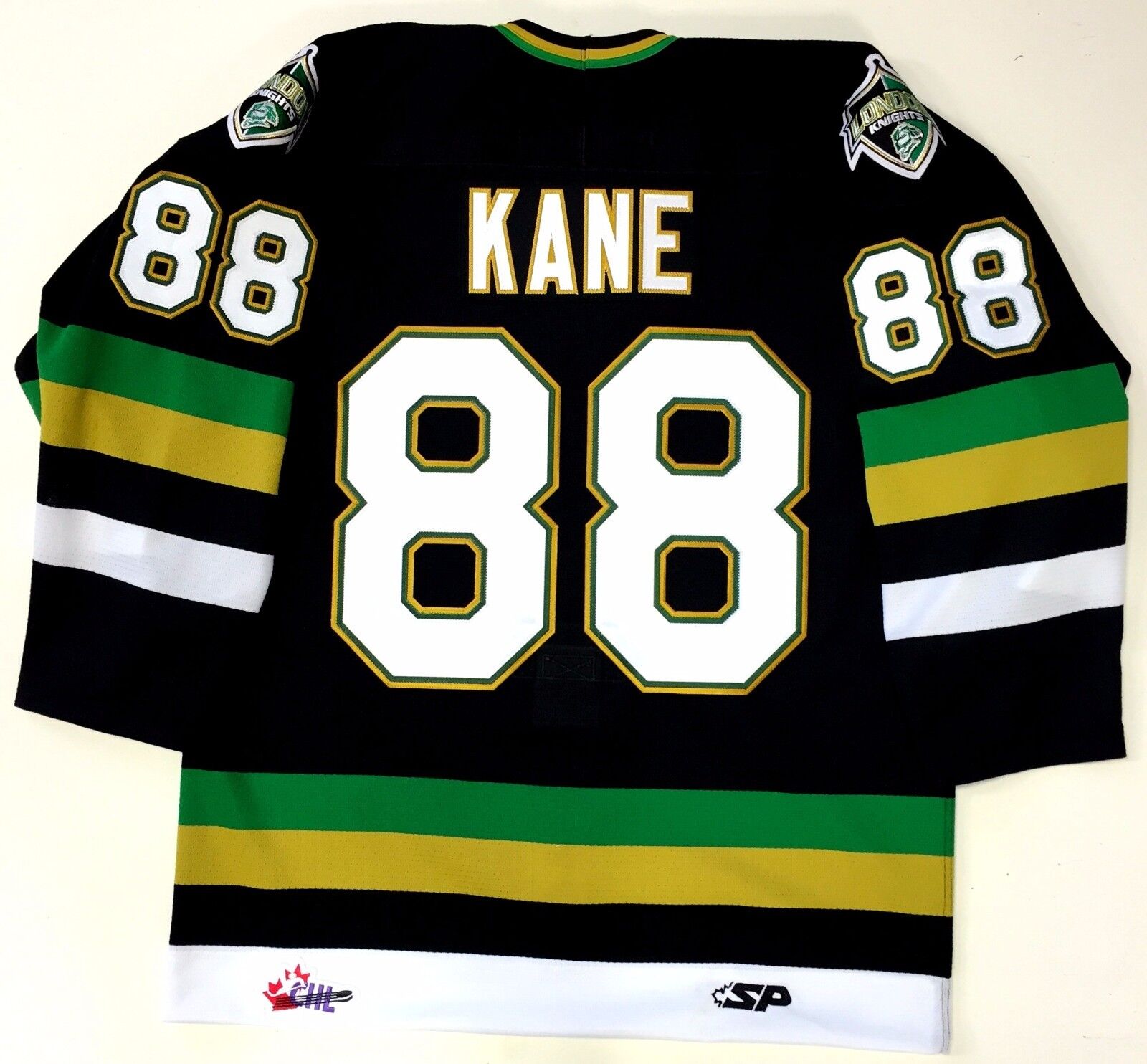 PATRICK KANE AUTHENTIC LONDON KNIGHTS OHL JERSEY NEW CHICAGO BLACKHAWKS