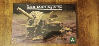TAKOM:     KRUPP  42cm Mörser  ''Dicke Berta'' in 1:35 !!!!!!!!!
