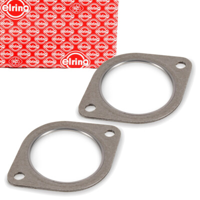 2x ELRING Dichtung Abgasrohr für BMW E82 E88 E90/91/92/93 F01 X6 E71 F16 N54 N55