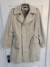 Ladies Coat Size 18 Trench Style John Richmond