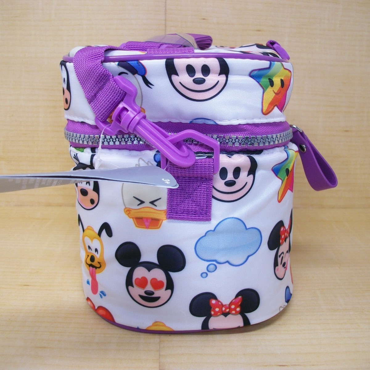 World of Disney Store Emoji Lunch Tote Zippered Bag NWT 
