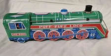 VINTAGE PUFF PUFF LOCO BATTERY OPERATED TOY TRAIN