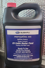 Subaru Professional Genuine Ev Cabin Heater Fluid Pink 5050 Pre-diluted 1 Gal