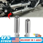 Shorty Exhaust Muffler Slip-on Pipe For Indian Scout Sixty Rogue Bobber 2015-25