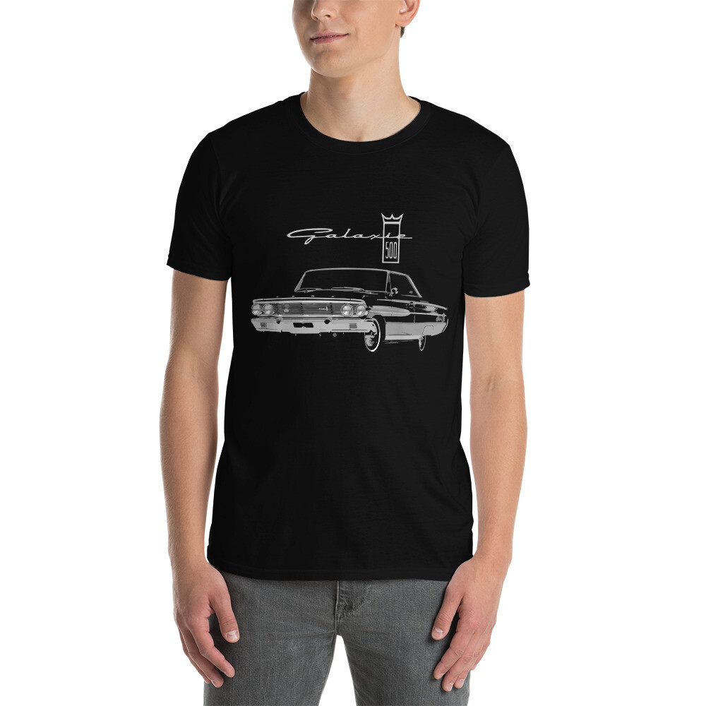 1964 Ford Galaxie 500XL Antique Collector Car Short-Sleeve Unisex