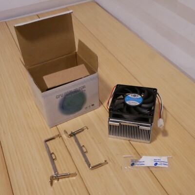 Vintage Retro P4 Socket 478 CPU Heat Sink And Fan 3 Pin - Listing 2 of 2