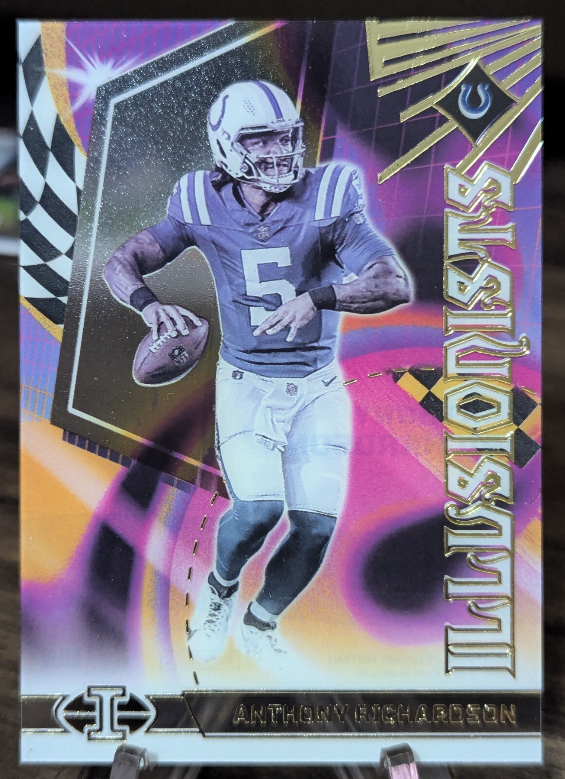 2023 Panini Illusions - Illusionists Orange #10 Anthony Richardson (RC)