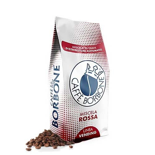 Caffè Borbone 6 kg Grani Beans Miscela Red Rossa - 100% Vero Espresso Napoletano