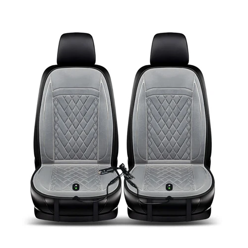 2 Piezas Cojín Calefactor Asiento Coche Cojín Calefactable con 12V para Calefacción Asiento Coche - Imagen 19 de 20