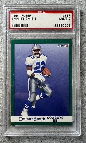 1991 Fleer Emmitt Smith #237 card