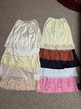 Vintage Nylon Lace Half Slips