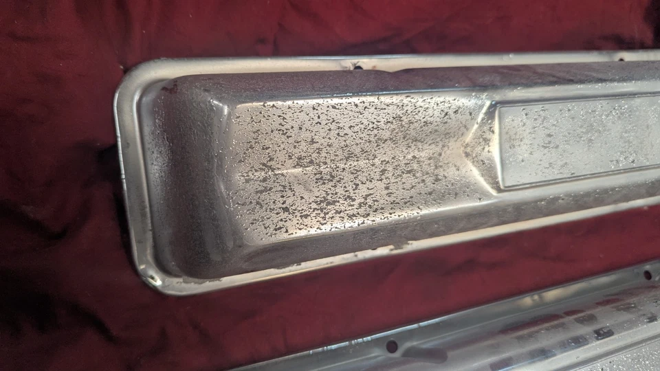 GM 1962-1967 CHEVROLET 327 TURBO-FIRE VALVE COVERS Corvette Camaro Chevelle OEM - Image 2 of 4