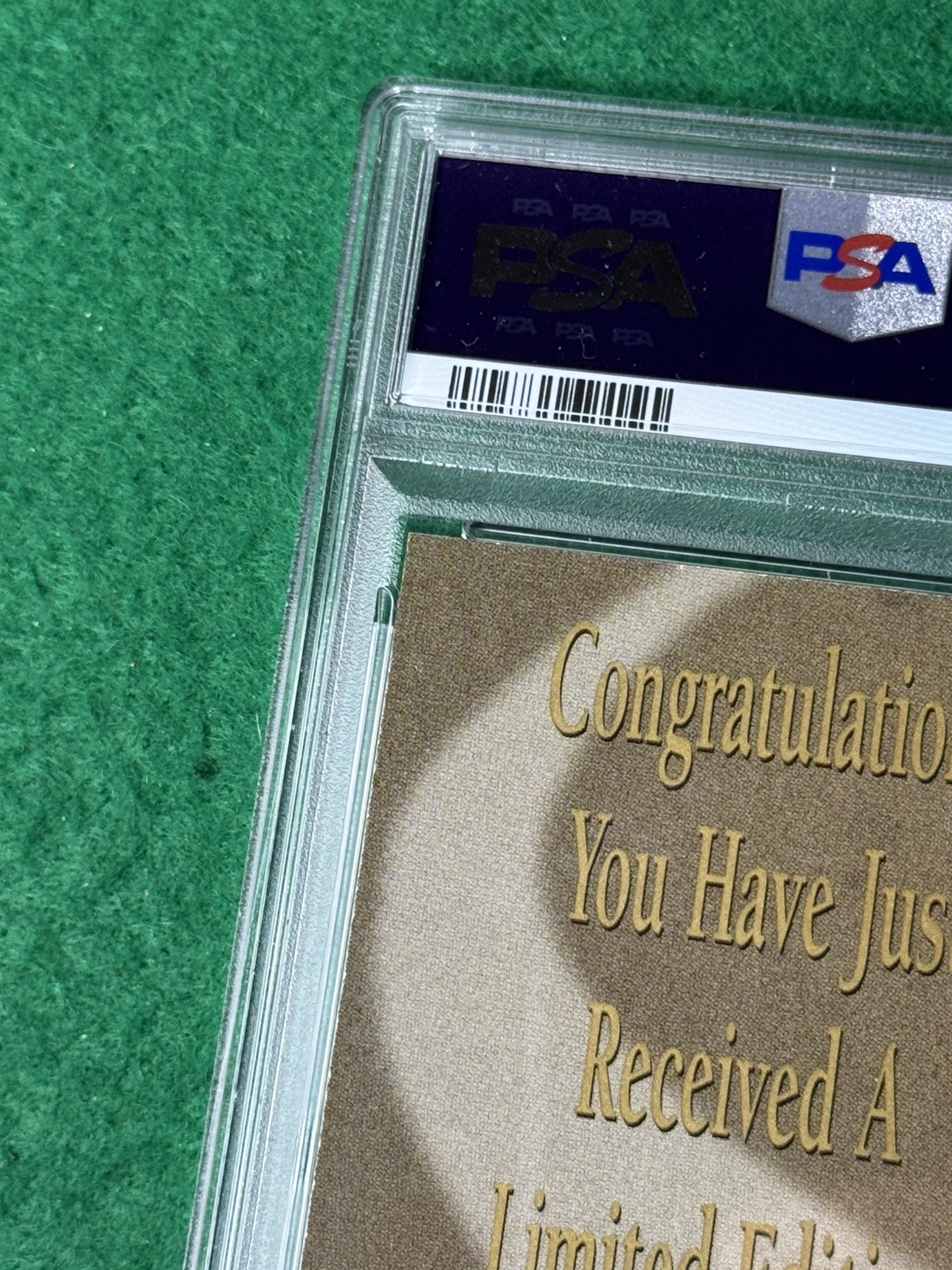 PSA 7 Auto 10 Barry Bonds Signed autograph 1995 Classic 5 Sport /630 UNDERGRADED view 10