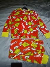 The Grinch Older kid's Family PJs Pyjama Christmas Xmas Santa Two-piece Pyjama