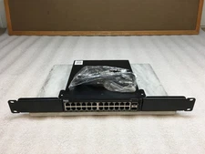 Dell X1026 E10W 24-Port Gigabit Ethernet SFP Smart Managed Switch w/ Rack Ears