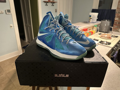 Nike LeBron X Sport Pack Blue Diamond - Great Condition!!