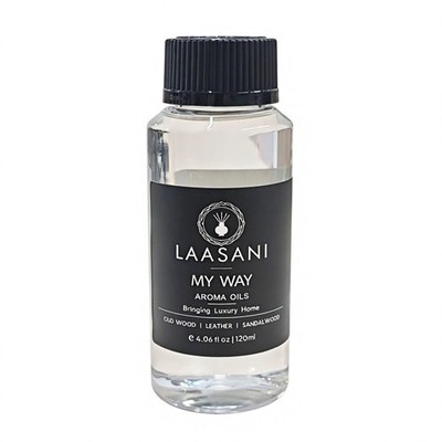 MY WAY, Hotel Collection Essential Oil Diffuser Scent 120mL Bottle By LAASANI