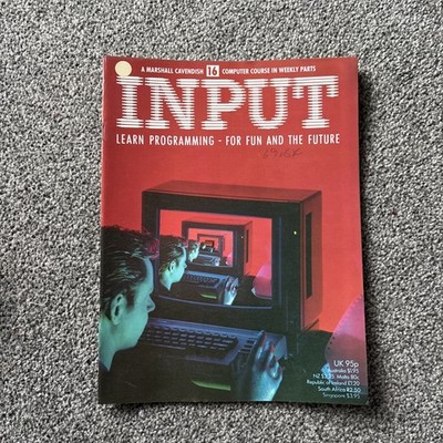 Input Magazine Marshall Cavendish  Issue No. 16 1984 Computer Programming BASIC