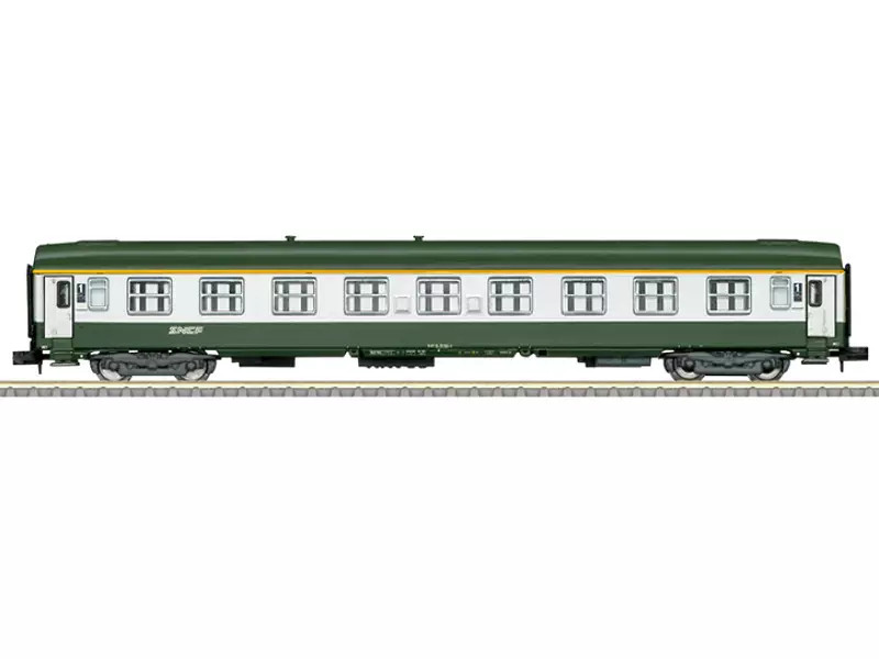 Voiture UIC SNCF Minitrix 18464 : wagon voyageurs 1ère classe A9 époque 4