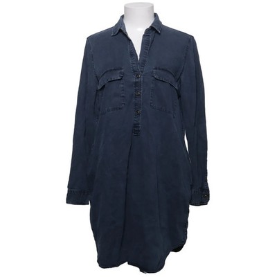 Massimo Dutti, Kleid, Größe: 42, Blau, Einfarbig, Denim, Damen #7XW