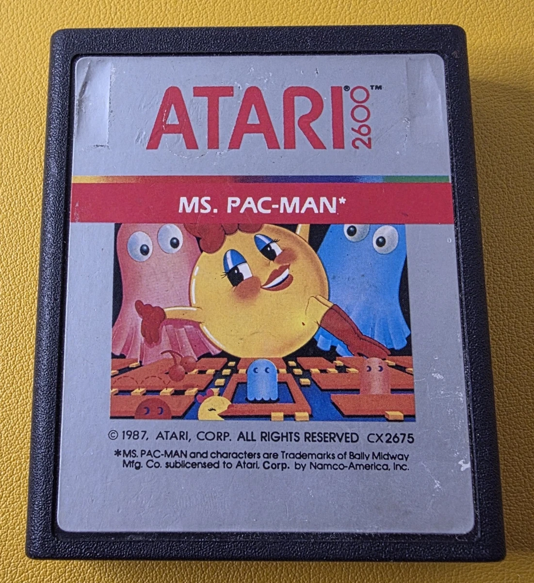 Atari 2600 Ms. Pac-Man NTSC-U/C (US/CA) Video Games for sale | eBay