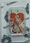 1 oz Silver Bar The Queen of Hearts .999 Silver w/ Color Artwork