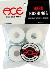 Ace Trucks Hard White Skateboard Bushings (Set of 4)