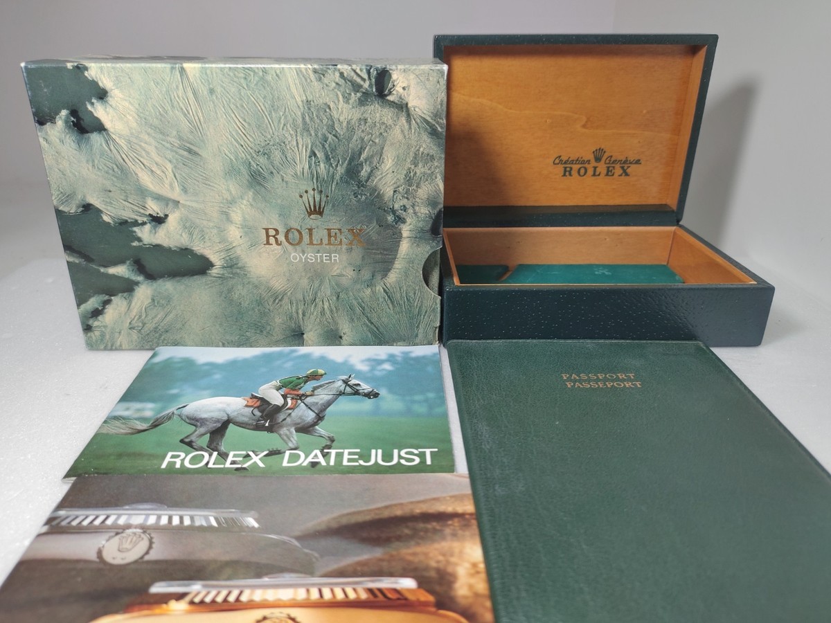 Vintage Genuine Rolex Datejust Watch Box Case