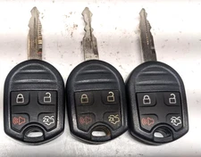 LOT OF 3 OEM FORD REMOTE HEAD KEY FOB REMOTES CWTWB1U793 4 BUTTONS