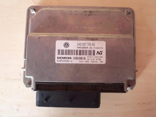 Steuergerät für Verteilergetriebe Volkswagen TOUAREG 2005 0AD927755AS