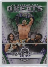 2021 Topps Chrome WWE Cruiserweight Greats Green Refractor 64/99 Kalisto 0wp8