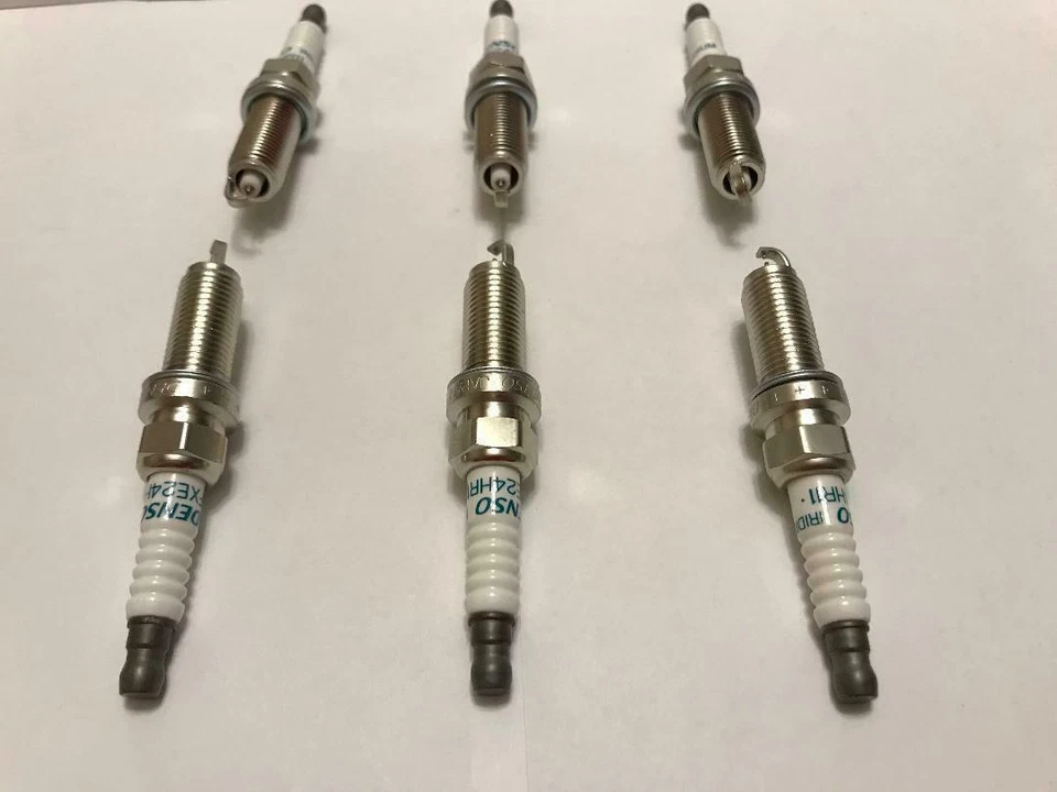 Оригинальные свечи зажигания Denso для Infiniti 22401-JK01D FXE24HR11 3457 6 шт. от оригинального производителя - Изображение 3 из 3
