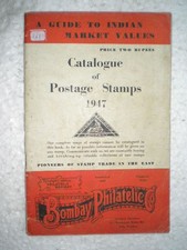 Catalogue Of POSTage Stamps 1947 Rare Book India