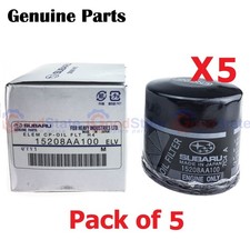 GENUINE Subaru Liberty Outback Impreza Forester EJ Engines Oil Filter Set of 5