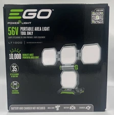 NEW EGO 56V POWER+ 10,000-Lumens Portable Area Work Light LT1000 - TOOL ONLY