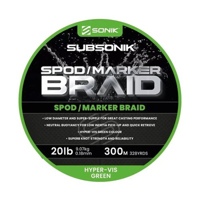 Sonik Spod / Marker Braid 300m Spool (RC0058)