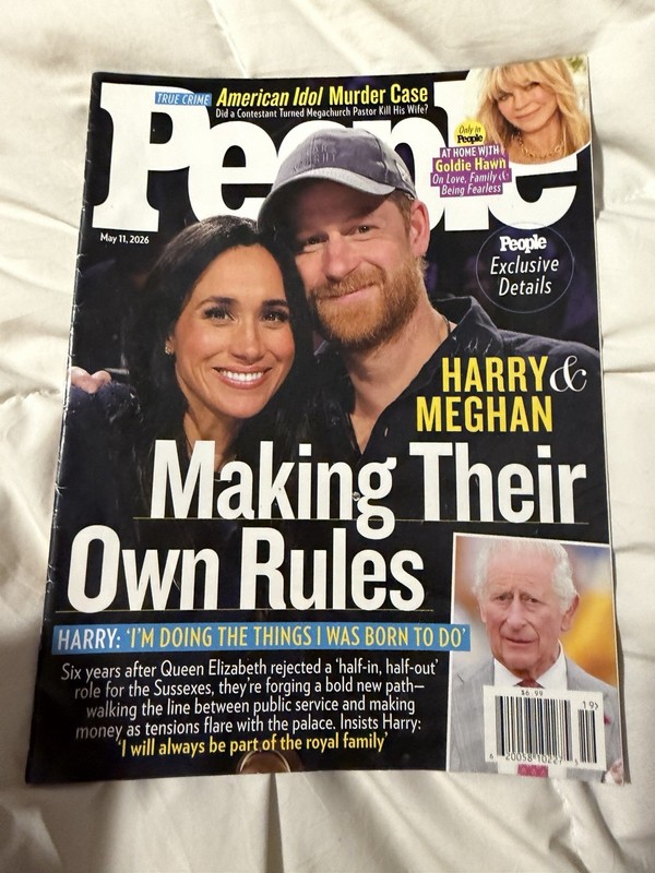 People Magazine Prince Harry & Meghan Markle Making Their Own Rules May 2026